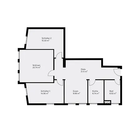 Kaza Guesthouse, Centrally Located 2 & 3 Bedroom In Apartment Augsburg