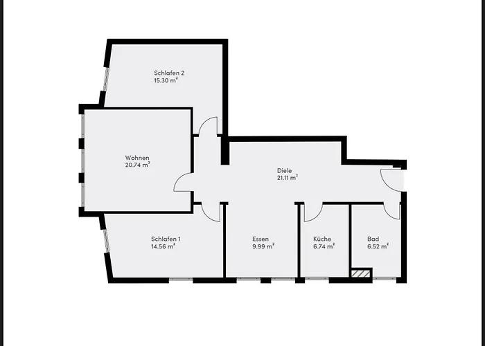 Kaza Guesthouse, Centrally Located 2 & 3 Bedroom In Appartement Augsburg